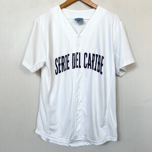 Serie Del Caribe Miami 2024 Baseball Jersey Shirt Men’s SIZE XS Links Marketing